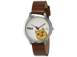 Gully by Timex Cats Analog White Dial Women's Watch-TWGYL0103